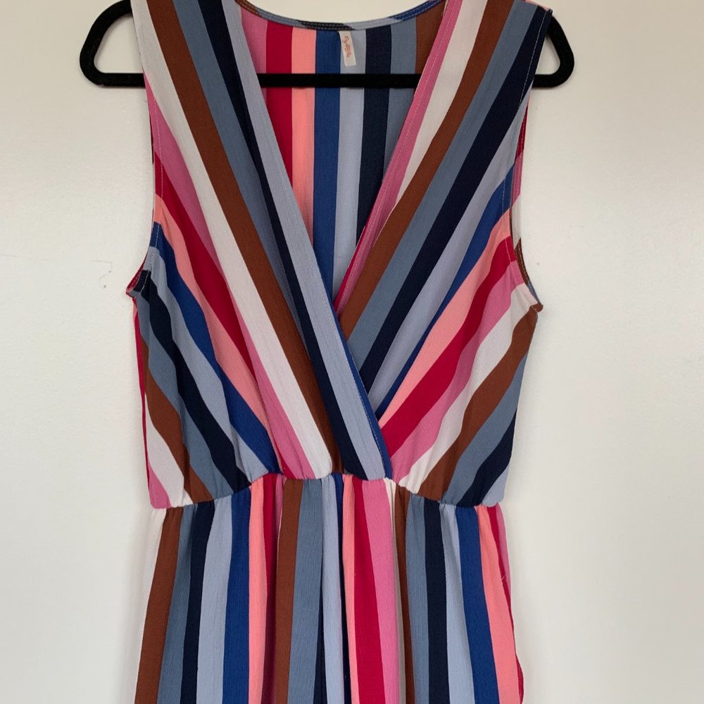 Stripped Jumpsuit